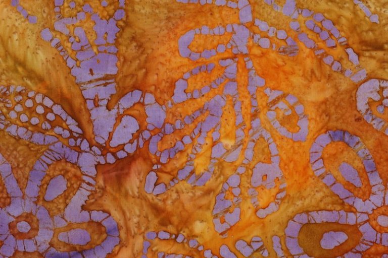 Batik stof voorbeeld (2)