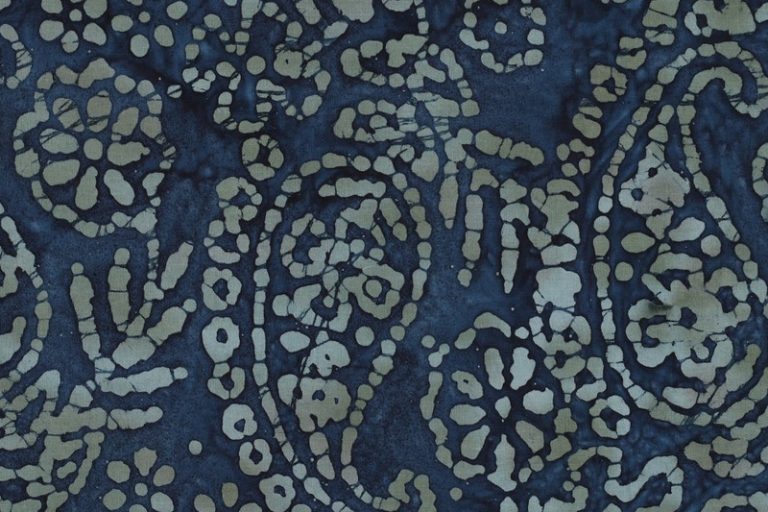 Batik stof voorbeeld